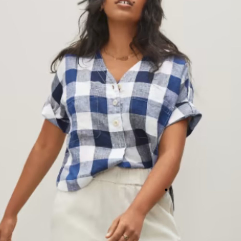Everlane Linen Utility Shirt